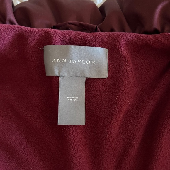 AnnTaylor Down Puffer Jacket, Size L - Picture 15 of 16